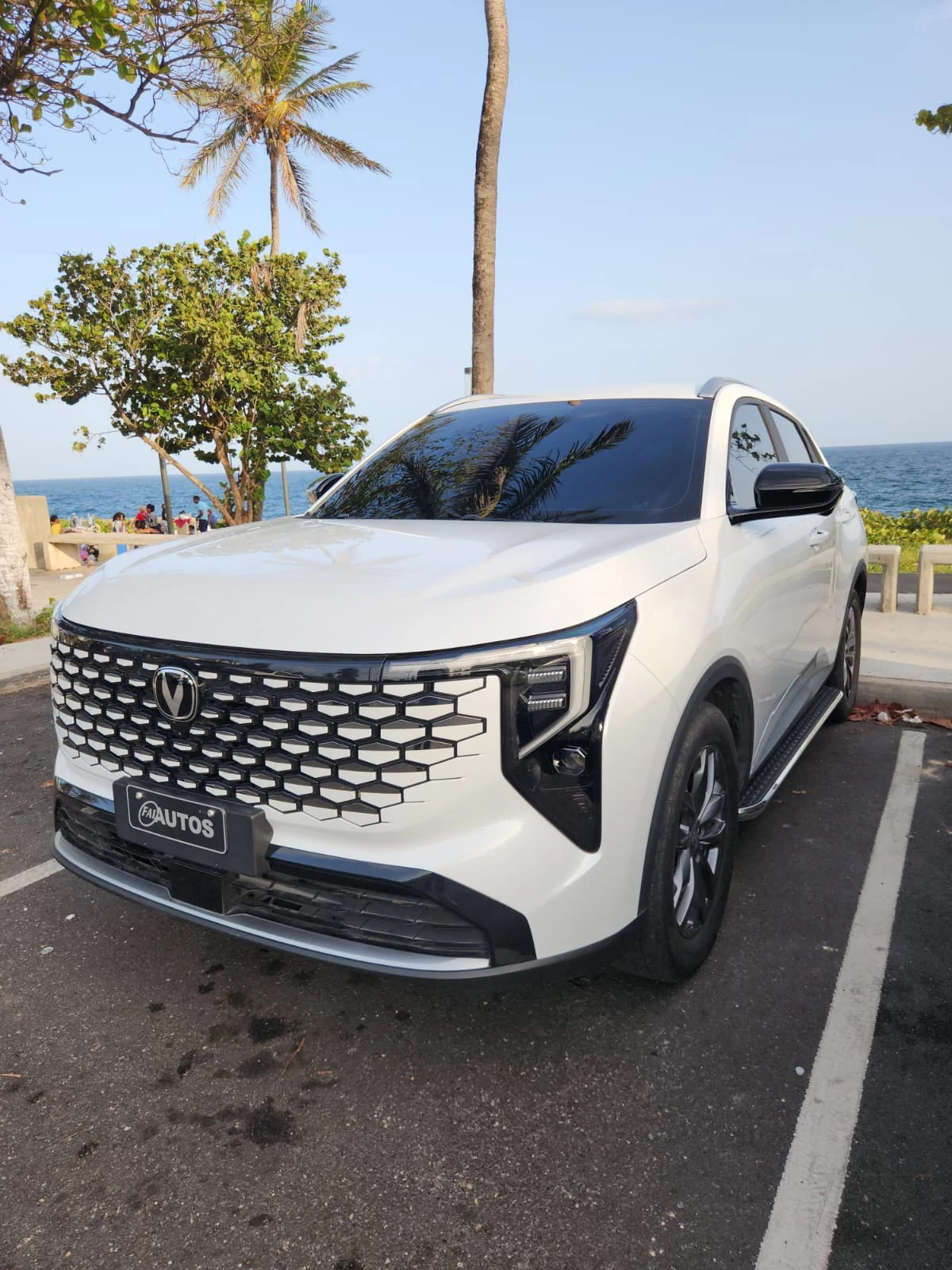 Changan CS55 Plus blanca